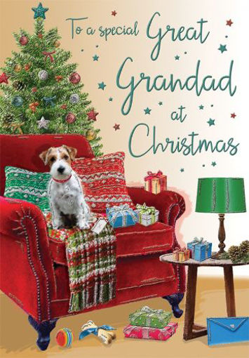 Picture of TO A SPECIAL GREAT GRANDAD CHRISTMAS CARD